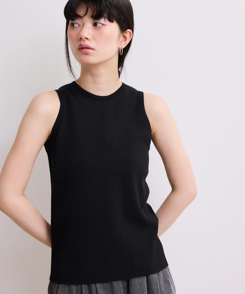 WEB限定】ニットタンクセットクロップドプルオーバー（その他トップス