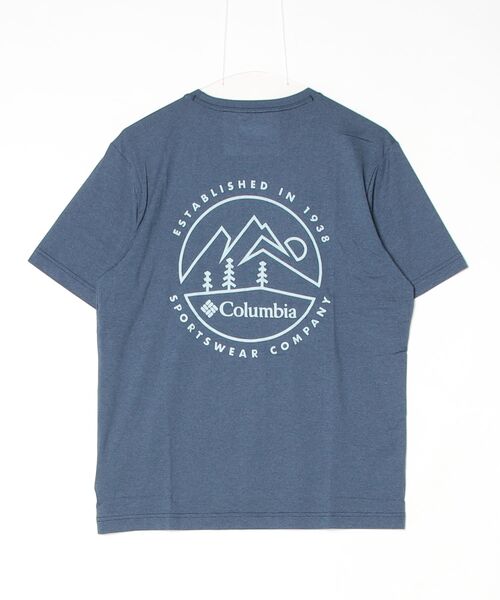 Columbia（コロンビア）の「【別注】コロンビア  パーソンズポイントショートスリーブバックグラフィックTシャツ 限定コラボ（Tシャツ/カットソー・メンズ・サンドグレー/ネイビー/チャコールグレー・M/L/LL）」の4枚目の写真