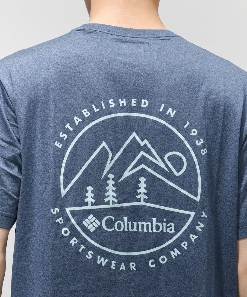 Columbia（コロンビア）の「【別注】コロンビア  パーソンズポイントショートスリーブバックグラフィックTシャツ 限定コラボ（Tシャツ/カットソー・メンズ・サンドグレー/ネイビー/チャコールグレー・M/L/LL）」の15枚目の写真