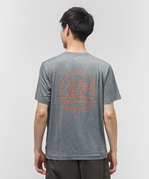 Columbia（コロンビア）の「【別注】コロンビア  パーソンズポイントショートスリーブバックグラフィックTシャツ 限定コラボ（Tシャツ/カットソー・メンズ・サンドグレー/ネイビー/チャコールグレー・M/L/LL）」の8枚目の写真