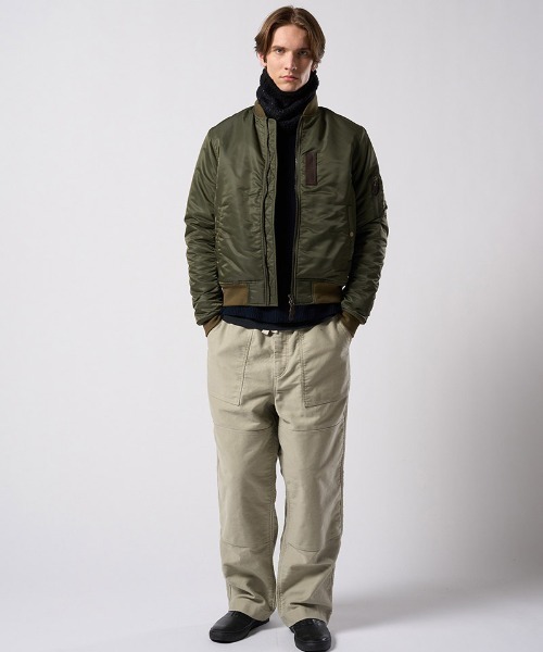 wjk（ダヴルジェイケイ）の「mko13616- fancy yarn knit snood ニットスヌード(8999 wn10j)（ネックウォーマー/スヌード・メンズ・チャコール/ホワイト/ブラック・FREE）」の10枚目の写真