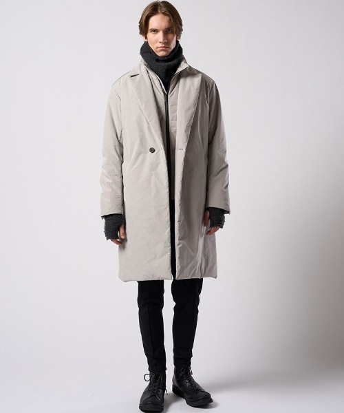 wjk（ダヴルジェイケイ）の「mko13616- fancy yarn knit snood ニットスヌード(8999 wn10j)（ネックウォーマー/スヌード・メンズ・チャコール/ホワイト/ブラック・FREE）」の15枚目の写真