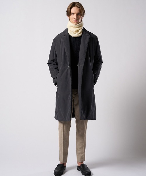 wjk（ダヴルジェイケイ）の「mko13616- fancy yarn knit snood ニットスヌード(8999 wn10j)（ネックウォーマー/スヌード・メンズ・チャコール/ホワイト/ブラック・FREE）」の20枚目の写真