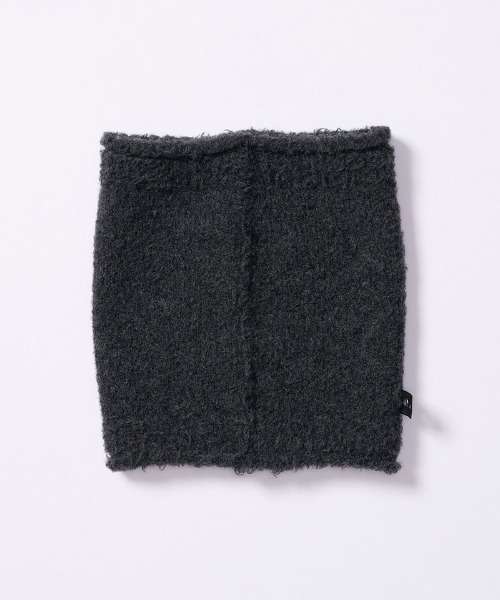 wjk（ダヴルジェイケイ）の「mko13616- fancy yarn knit snood ニットスヌード(8999 wn10j)（ネックウォーマー/スヌード・メンズ・チャコール/ホワイト/ブラック・FREE）」の22枚目の写真