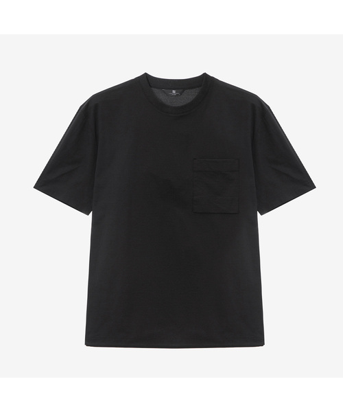 MINDBRIDGE(マインドブリッジ)の「ドゥグッド_ソロナセミオーバーTシャツ - 2カラー(Tシャツ/カットソー・メンズ・ベージュ/ブラック・95/100/105/110)」の2枚目の写真