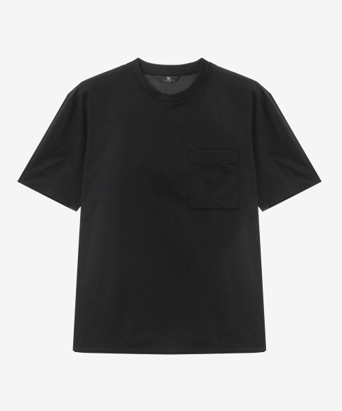 MINDBRIDGE(マインドブリッジ)の「ドゥグッド_ソロナセミオーバーTシャツ - 2カラー(Tシャツ/カットソー・メンズ・ベージュ/ブラック・95/100/105/110)」の5枚目の写真