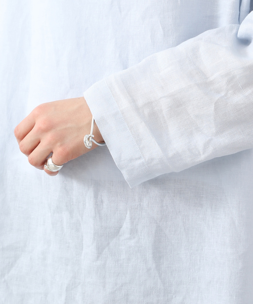 JOURNAL STANDARD LUXE（ジャーナルスタンダード　ラックス）の「エアリネン Plain-DRESS（ワンピース・レディース・ネイビー/ベージュ/スカイブルー・FREE）」の16枚目の写真