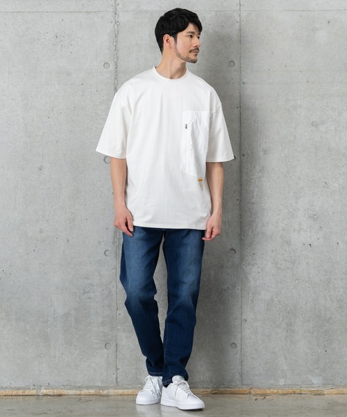 J.J camp(ジェイジェイキャンプ)の「兄弟・姉妹・親子で着られるTシャツ 半袖 Tシャツ ユニセックス 山 yama(Tシャツ/カットソー・メンズ・ベージュ/ホワイト/ダークグレー・XL/M/2XL/L/S)」の5枚目の写真