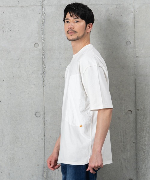 J.J camp(ジェイジェイキャンプ)の「兄弟・姉妹・親子で着られるTシャツ 半袖 Tシャツ ユニセックス 山 yama(Tシャツ/カットソー・メンズ・ベージュ/ホワイト/ダークグレー・XL/M/2XL/L/S)」の8枚目の写真