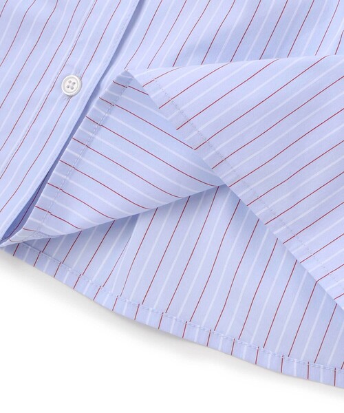 SLAP SLIP(スラップスリップ)の「【POLO BCS(ポロ・ビーシーエス)×SLAP SLIPコラボ】リボン付きデニムストライプシャツワンピース(80~130cm)(シャツワンピース・キッズ・ブルー系その他/ブルー・120cm/100cm/90cm/80cm/110cm/130cm)」の12枚目の写真