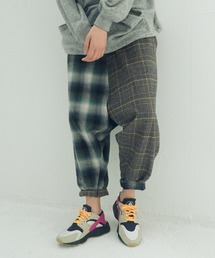 STOF（ストフ）の「Half flannel check Wide Pants（その他パンツ）」