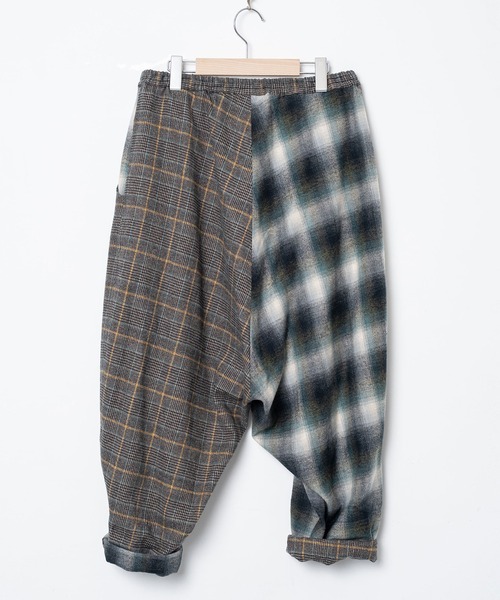 STOF（ストフ）の「Half flannel check Wide Pants（その他パンツ・メンズ・ブルー/グレー・M/S）」の11枚目の写真