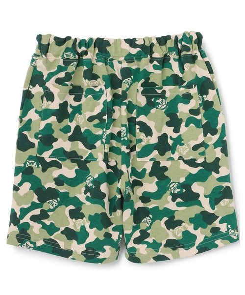 XLARGE KIDS(エクストララージキッズ)の「ファニーゴリラカモ総柄 ショートパンツ(その他パンツ・キッズ・ブルー/グリーン・120cm/140cm/130cm/90cm/110cm/100cm/80cm)」の16枚目の写真