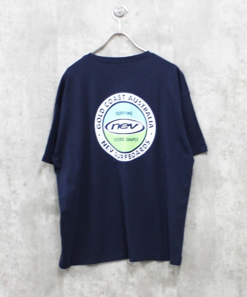 NEV(ネブ)の「【NEVSURF】プリントオーバーサイズ 半袖Tシャツ(Tシャツ/カットソー・メンズ・ホワイト系その他/ネイビー/ブルー系その他/オフホワイト/杢グレー/ダークグリーン/グレー系その他/チャコール・L/XL/M)」の8枚目の写真