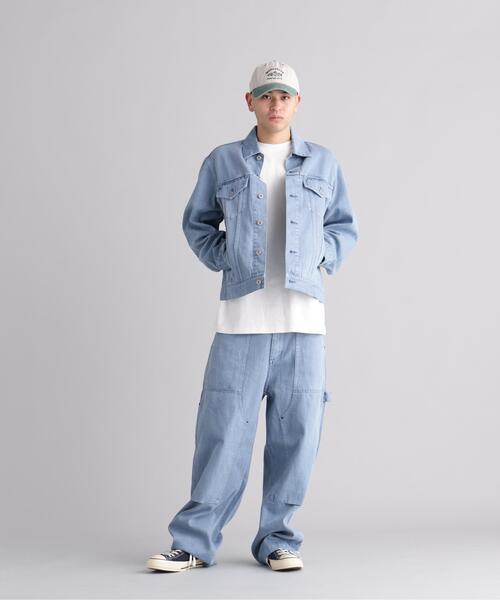 MANASTASH(マナスタッシュ)の「MANASTASH/マナスタッシュ HEMP WASHED TYPE 3 JACKET(その他アウター・メンズ・ライトグレー/ブラック/その他3・S/XL/L/M)」の8枚目の写真