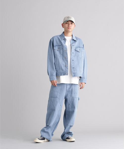 MANASTASH(マナスタッシュ)の「MANASTASH/マナスタッシュ HEMP WASHED TYPE 3 JACKET(その他アウター・メンズ・ライトグレー/ブラック/その他3・S/XL/L/M)」の9枚目の写真