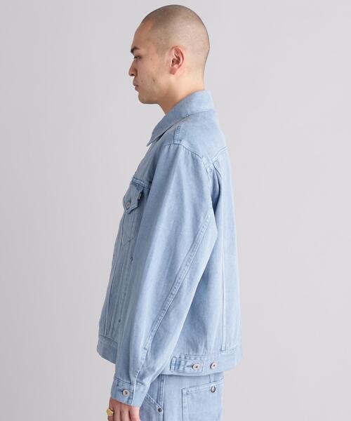 MANASTASH(マナスタッシュ)の「MANASTASH/マナスタッシュ HEMP WASHED TYPE 3 JACKET(その他アウター・メンズ・ライトグレー/ブラック/その他3・S/XL/L/M)」の10枚目の写真