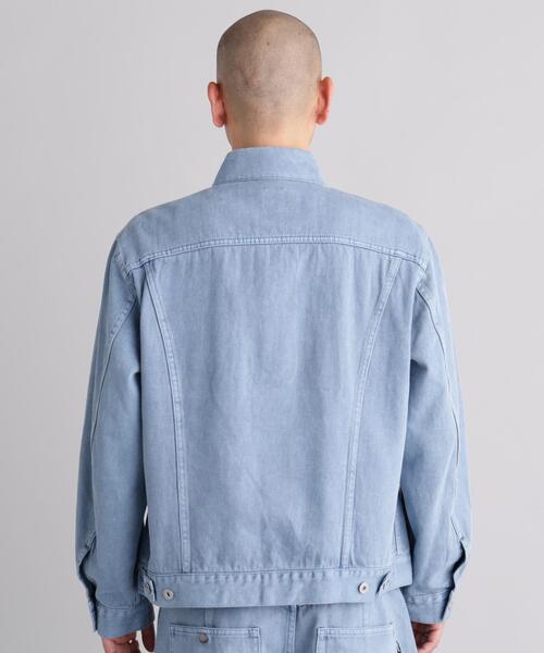 MANASTASH(マナスタッシュ)の「MANASTASH/マナスタッシュ HEMP WASHED TYPE 3 JACKET(その他アウター・メンズ・ライトグレー/ブラック/その他3・S/XL/L/M)」の11枚目の写真