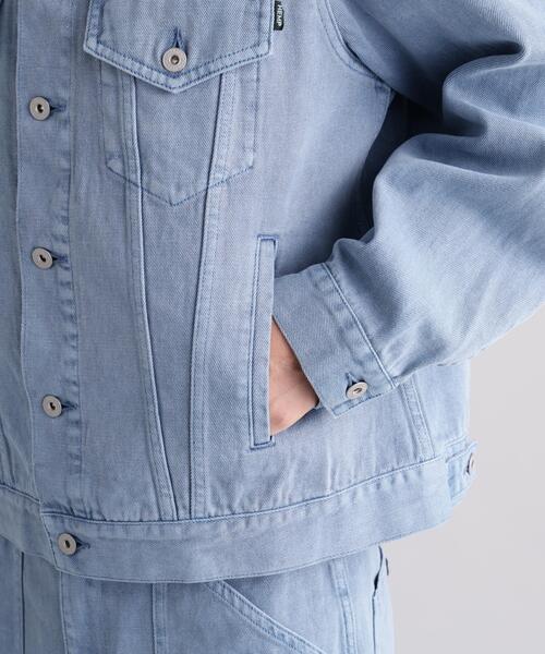 MANASTASH(マナスタッシュ)の「MANASTASH/マナスタッシュ HEMP WASHED TYPE 3 JACKET(その他アウター・メンズ・ライトグレー/ブラック/その他3・S/XL/L/M)」の14枚目の写真
