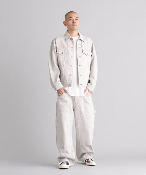 MANASTASH(マナスタッシュ)の「MANASTASH/マナスタッシュ HEMP WASHED TYPE 3 JACKET(その他アウター・メンズ・ライトグレー/ブラック/その他3・S/XL/L/M)」の18枚目の写真