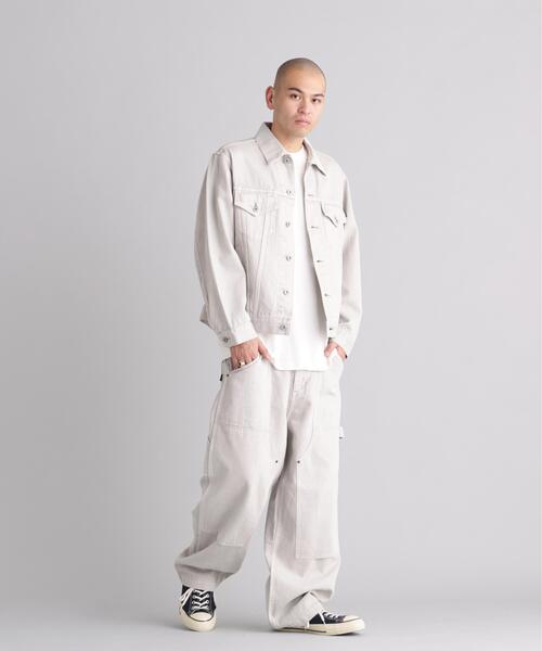 MANASTASH(マナスタッシュ)の「MANASTASH/マナスタッシュ HEMP WASHED TYPE 3 JACKET(その他アウター・メンズ・ライトグレー/ブラック/その他3・S/XL/L/M)」の19枚目の写真