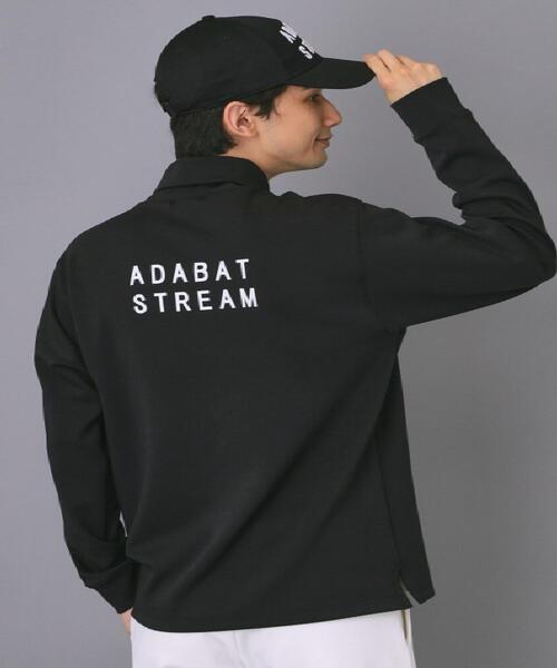 ADABAT STREAM(アダバットストリーム)の「【UVカット】オフタートル バックプリントプルオーバー(Tシャツ/カットソー・メンズ・ブラック/ホワイト・46/48/50/52)」の18枚目の写真
