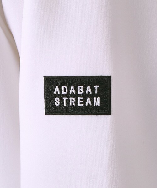 ADABAT STREAM(アダバットストリーム)の「【UVカット】オフタートル バックプリントプルオーバー(Tシャツ/カットソー・メンズ・ブラック/ホワイト・46/48/50/52)」の3枚目の写真