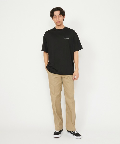 Dickies(ディッキーズ)の「ドローコード リフレクターロゴTシャツ 半袖(Tシャツ/カットソー・メンズ・ブラック/ホワイト・LARGE/X-LARGE/MEDIUM)」の4枚目の写真