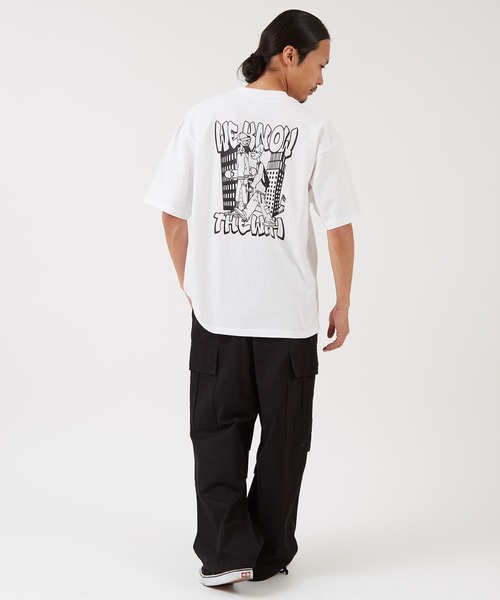 SIDEWAY STANCE(サイドウェイスタンス)の「【SIDEWAY STANCE】スケータープリント 半袖Tシャツ(Tシャツ/カットソー・メンズ・ブラック/オートミール/ホワイト・LARGE/MEDIUM/X-LARGE/SMALL)」の11枚目の写真