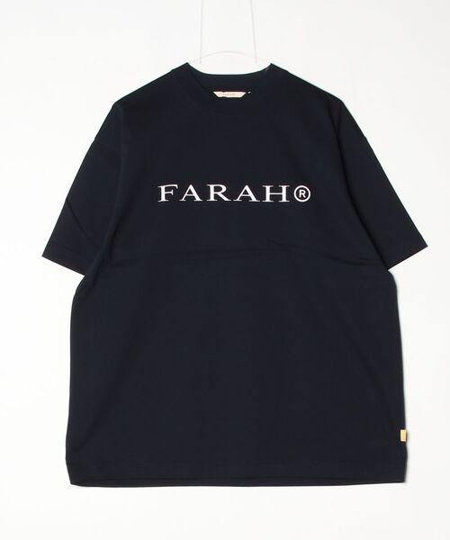 FARAH（ファーラー）の「Printed Graphic S/S Tee FR0601-M3009（Tシャツ/カットソー・メンズ・ブラック/ネイビー/ホワイト・MEDIUM/LARGE）」の3枚目の写真