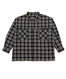 RULE THE FATE（ルールザフェイト）の「RTF OVERSIZE CHECK SHIRT/オーバーサイズチェックシャツ（シャツ/ブラウス）」