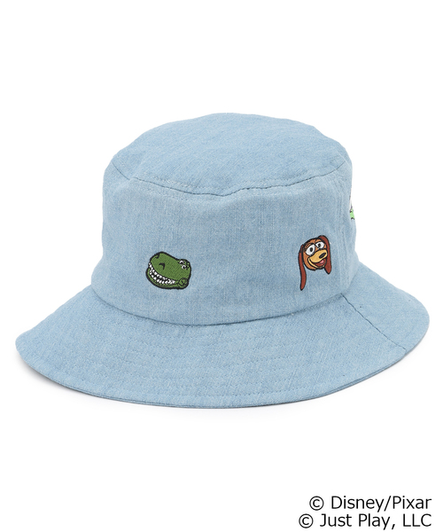 petit main(プティマイン)の「【Disney/Pixar】TOY STORY / 刺しゅうハット(ハット・キッズ・オフホワイト/サックスブルー・50cm/54cm/52cm)」の6枚目の写真
