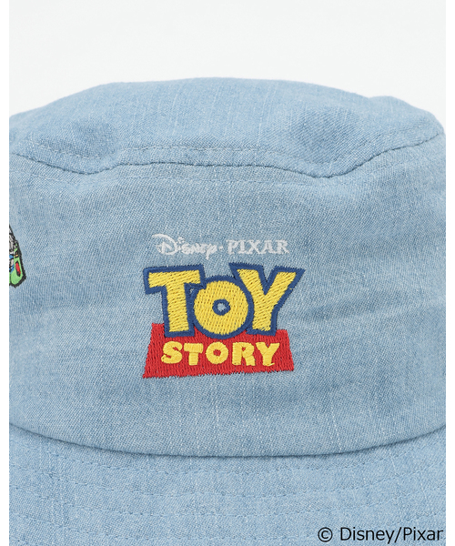 petit main(プティマイン)の「【Disney/Pixar】TOY STORY / 刺しゅうハット(ハット・キッズ・オフホワイト/サックスブルー・50cm/54cm/52cm)」の7枚目の写真