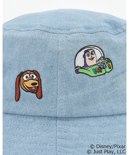 petit main(プティマイン)の「【Disney/Pixar】TOY STORY / 刺しゅうハット(ハット・キッズ・オフホワイト/サックスブルー・50cm/54cm/52cm)」の10枚目の写真