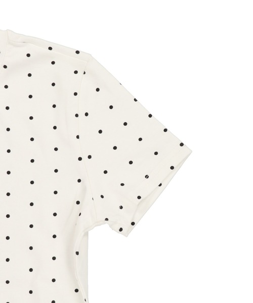 SPINNS(スピンズ)の「半袖Tシャツ/ドットスター(Tシャツ/カットソー・レディース・ホワイト/ネイビー・ONESIZE)」の7枚目の写真