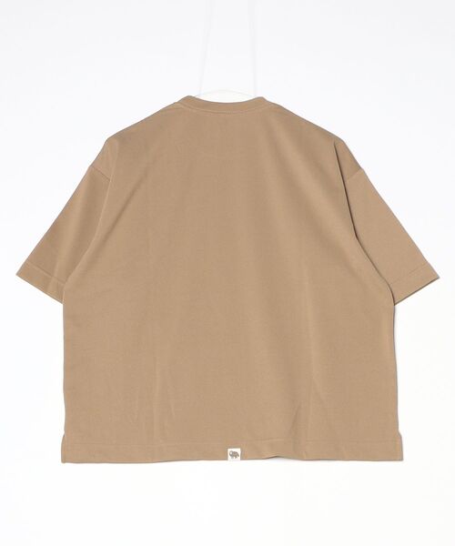 Lafayette(ラファイエット)の「タヌキ【TANNUKI】- 半袖Tシャツ【TANNUKI Lokaal Big T Dark Beige 123TA36】(Tシャツ/カットソー・メンズ・ベージュ・S)」の8枚目の写真