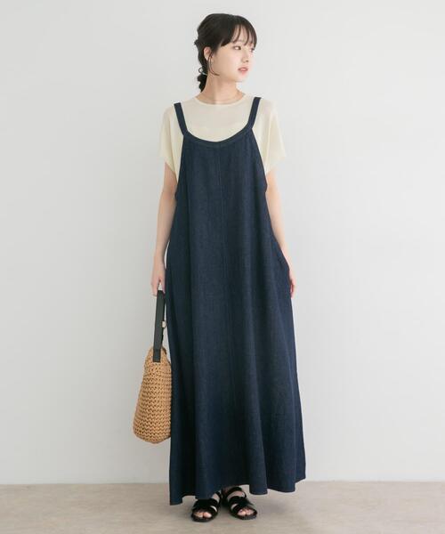 ITEMS URBANRESEARCH(アイテムズ アーバンリサーチ)の「『洗濯可』ビッグノースリーブニット(ニット/セーター・レディース・ブルー系その他/ブラック/オフホワイト/ブラウン・FREE)」の10枚目の写真