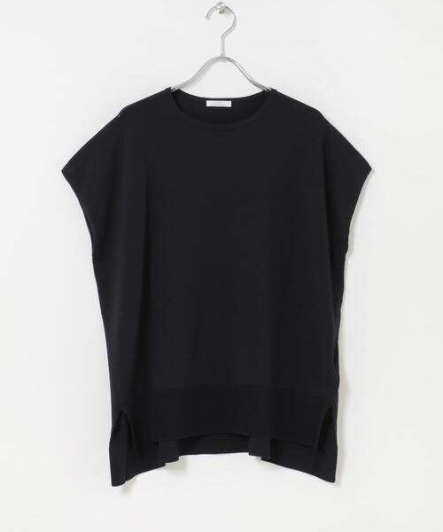 ITEMS URBANRESEARCH(アイテムズ アーバンリサーチ)の「『洗濯可』ビッグノースリーブニット(ニット/セーター・レディース・ブルー系その他/ブラック/オフホワイト/ブラウン・FREE)」の16枚目の写真