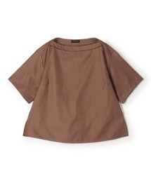 【ルナさま専用】TOMORROWLAND半袖ブラウス リベルモア| R/Tスラブ タンク付きドルマンシアー半袖ブラウス|libelle