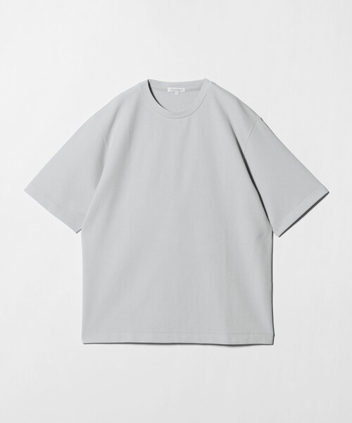 A DAY IN THE LIFE UNITED ARROWS(アデイインザライフユナイテッドアローズ)の「シルケット パールニット リラックス カットソー<A DAY IN THE LIFE>(Tシャツ/カットソー・メンズ・ブラウン系/ライトグレー/ネイビー・L/M)」の2枚目の写真