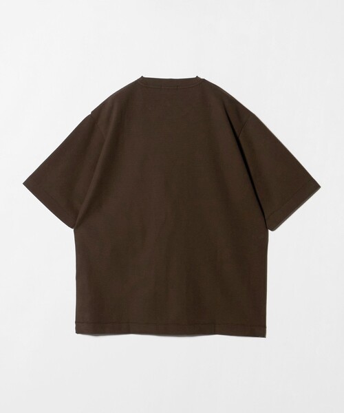 A DAY IN THE LIFE UNITED ARROWS(アデイインザライフユナイテッドアローズ)の「シルケット パールニット リラックス カットソー<A DAY IN THE LIFE>(Tシャツ/カットソー・メンズ・ブラウン系/ライトグレー/ネイビー・L/M)」の4枚目の写真