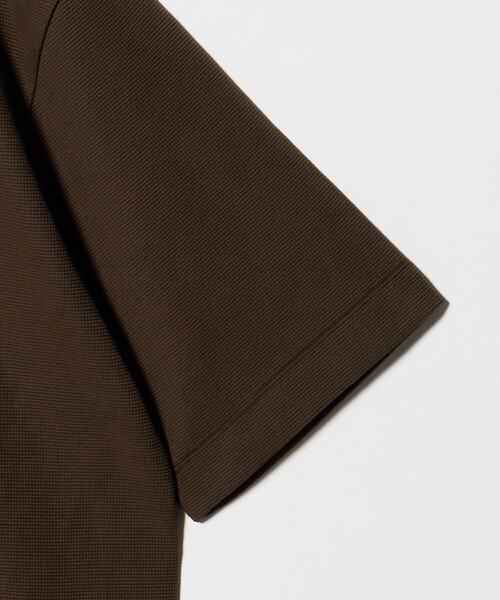 A DAY IN THE LIFE UNITED ARROWS(アデイインザライフユナイテッドアローズ)の「シルケット パールニット リラックス カットソー<A DAY IN THE LIFE>(Tシャツ/カットソー・メンズ・ブラウン系/ライトグレー/ネイビー・L/M)」の6枚目の写真