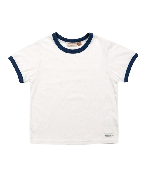 BEACHESAND CREAM KIDS(ビーチスアンドクリームキッズ)の「ビーチスリングTシャツ-ブルー(Tシャツ/カットソー・レディース・ブルー・LARGE/MEDIUM/SMALL)」の1枚目の写真