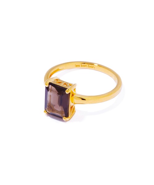 les bonbon(ルボンボン)の「【les bon bon】recto ring/レクトリング BOB987/BOB988/BOB989(リング・レディース・ホワイト/ブラック/グリーン・9/11/13/15 )」の6枚目の写真