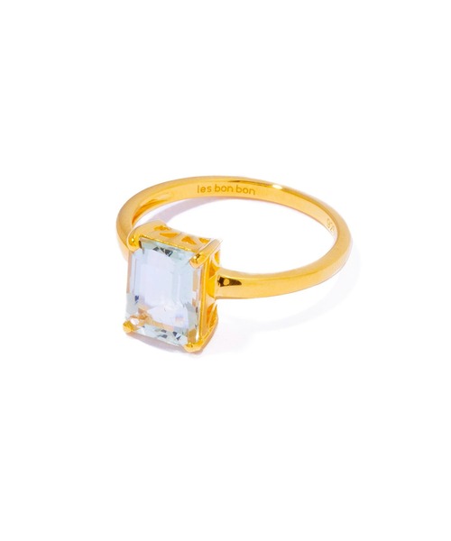 les bonbon(ルボンボン)の「【les bon bon】recto ring/レクトリング BOB987/BOB988/BOB989(リング・レディース・ホワイト/ブラック/グリーン・9/11/13/15 )」の8枚目の写真