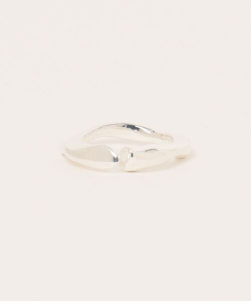 Scrap Book（スクラップブック）の「【Sea’ds mara】petit wave plane ring（リング・レディース・シルバー・FREE）」の2枚目の写真