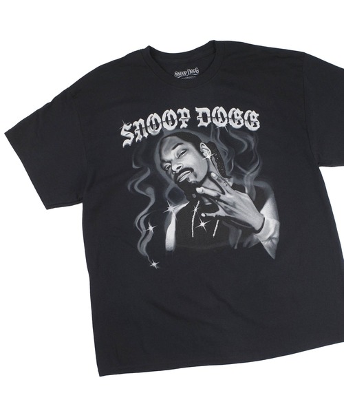 INNOCENT(イノセント)の「【GMerch/ジーマーチ】Snoop Dogg AIR BRUSH BLACK T-SHIRTS 31791005(Tシャツ/カットソー・メンズ・ブラック・XX-LARGE/X-LARGE)」の1枚目の写真