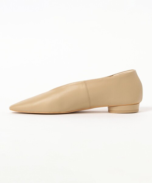 Demi-Luxe BEAMS（デミルクス ビームス）の「ソフト シープレザー パンプス（ドレスシューズ・レディース・ベージュ/ブラック・36/37/38）」の7枚目の写真