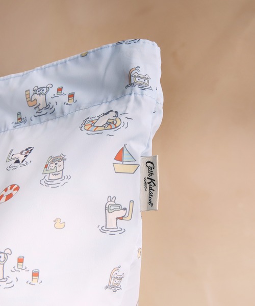 Cath Kidston(キャスキッドソン)の「ラージ フォルダウェイ トートバッグ Snorkel Stanley(エコバッグ/サブバッグ・レディース・ブルー・FREE)」の2枚目の写真