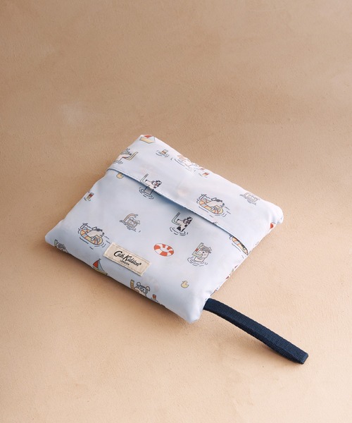 Cath Kidston(キャスキッドソン)の「ラージ フォルダウェイ トートバッグ Snorkel Stanley(エコバッグ/サブバッグ・レディース・ブルー・FREE)」の4枚目の写真